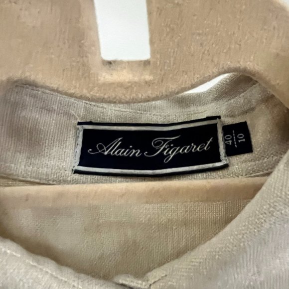 Alaian Figaret Beige Oversize Shirt Size - Picture 3 of 3
